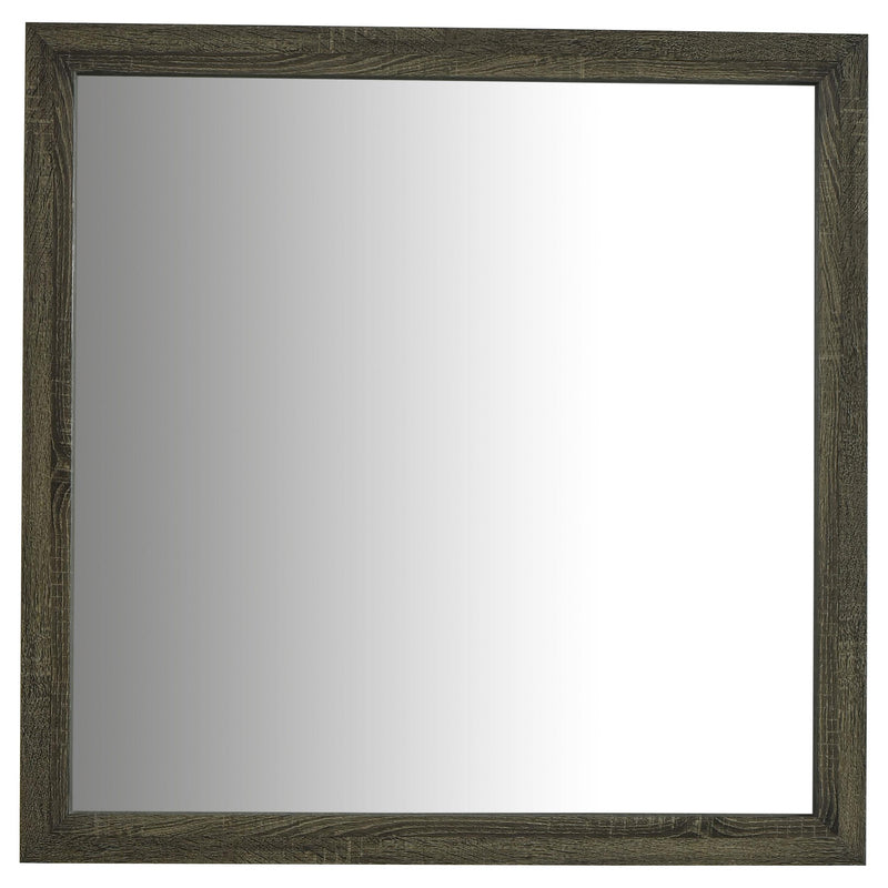 Coaster Furniture Wright 223344 Dresser Mirror - Brown Oak IMAGE 2