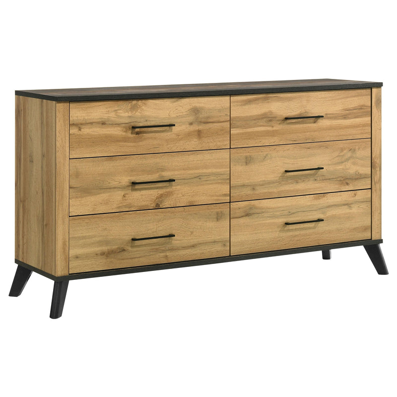 Coaster Furniture Kaywood 225003 6-Drawer Dresser Cabinet Coaster Furniture Kaywood 225003 6-Drawer Dresser Cabinet