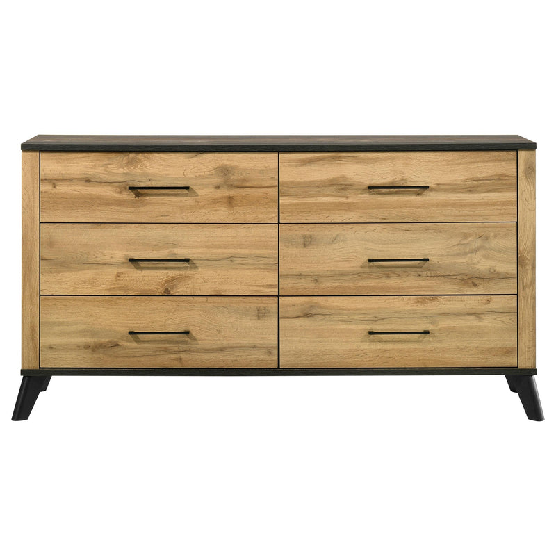 Coaster Furniture Kaywood 225003 6-Drawer Dresser Cabinet Coaster Furniture Kaywood 225003 6-Drawer Dresser Cabinet