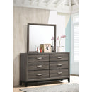  Coaster Furniture Watson 212423M 6-Drawer Dresser with Mirror - Grey Oak IMAGE 9