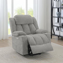  Coaster Furniture Houston 602284P Upholstered Power Lift Recliner - Grey IMAGE 12