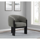 Coaster Furniture Valdez 903166 Boucle Upholstered Barrel Back Accent Chair - Brown IMAGE 9