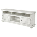  Coaster Furniture Payne 710053 70-inch TV Stand Media Console - Distressed White IMAGE 4