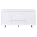 Coaster Furniture Dalton 950405 2-door Storage Cabinet - White and Distressed Pine IMAGE 7