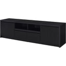 Coaster Furniture Winfield 706223 78-inch 2-door TV Stand Media Console - Black IMAGE 5