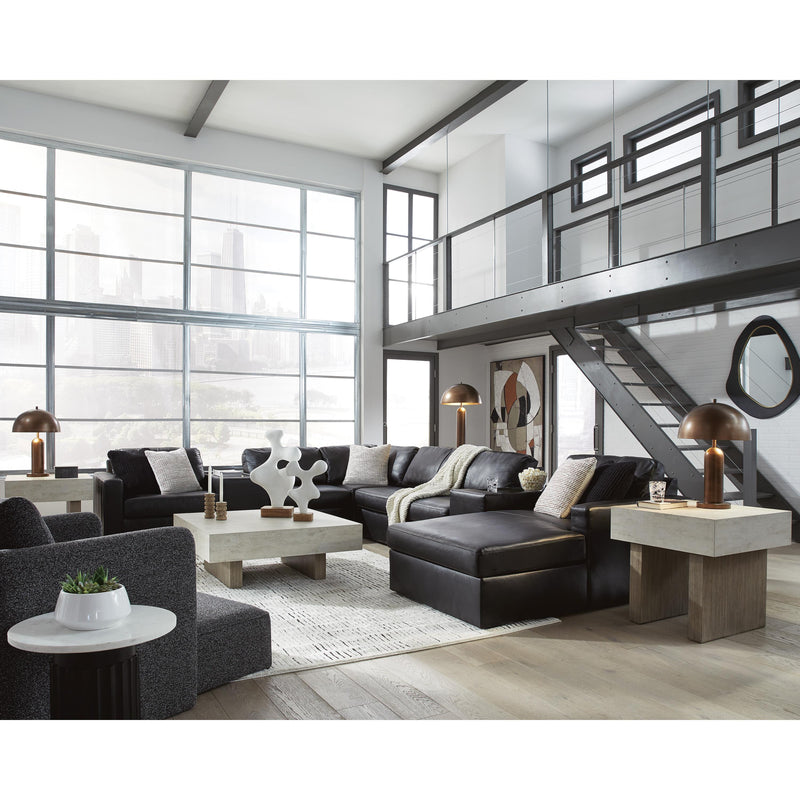  Signature Design by Ashley ModMax II 74305S42 8 pc Sectional with Chaise and Storage Consoles IMAGE 5