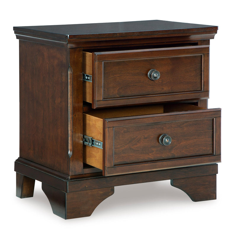 Signature Design by Ashley Trellington B716-92 Two Drawer Night Stand IMAGE 2