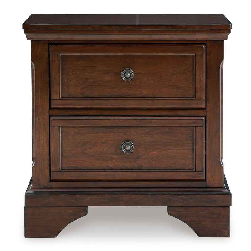 Signature Design by Ashley Trellington B716-92 Two Drawer Night Stand IMAGE 3