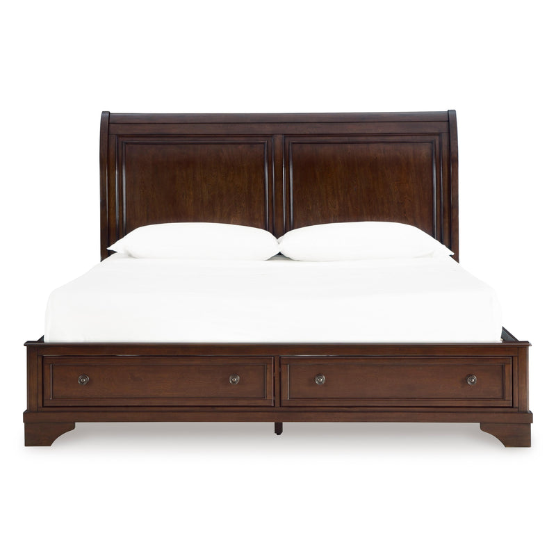Signature Design by Ashley Trellington B716B2 King Sleigh Storage Bed IMAGE 2