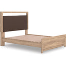  Signature Design by Ashley Kinlanni PCB1360B10 Queen Upholstered Platform Bed IMAGE 2