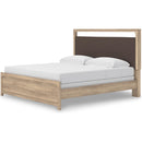  Signature Design by Ashley Kinlanni PCB1360B15 King Upholstered Panel Bed IMAGE 4