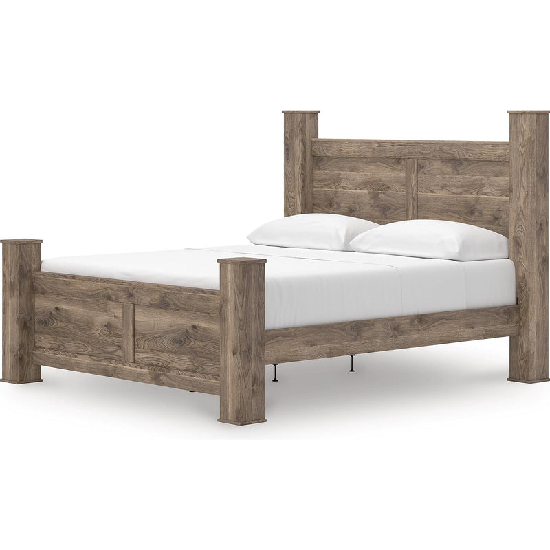  Signature Design by Ashley Rusticott PCB2260B7 King Poster Bed IMAGE 4