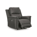  Signature Design by Ashley Bleckley PCU1200013 Power Recliner with Adjustable Headrest IMAGE 2