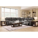  Signature Design by Ashley Bleckley PCU12000S4 5 pc Power Reclining Sectional IMAGE 3