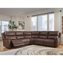  Signature Design by Ashley Bleckley PCU12001S4 5 pc Power Reclining Sectional IMAGE 2