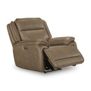  Signature Design by Ashley Glencroft PCU1240013 Power Recliner with Adjustable Headrest IMAGE 2