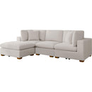  Coaster Furniture Lakeview 551461-SETB 5 pc Upholstered Modular Sectional Sofa - Ivory IMAGE 1