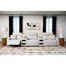  Signature Design by Ashley ModMax II 65907S13 5 pc Power Reclining Sectional with Audio Consoles IMAGE 2