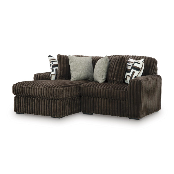  Signature Design by Ashley Midnight-Madness 98104S13 2 pc Sectional with Chaise IMAGE 1