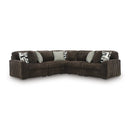  Signature Design by Ashley Midnight-Madness 98104S26 5 pc Sectional IMAGE 1