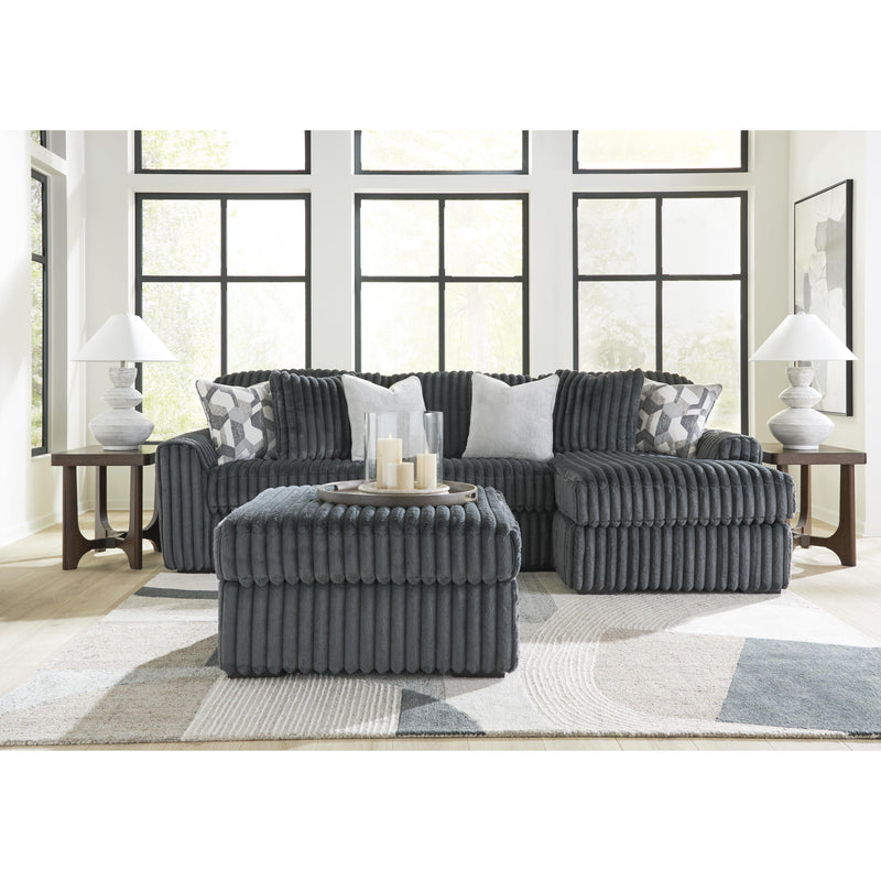 Signature Design by Ashley Midnight-Madness 98105S3 2 pc Sectional Sof
