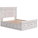  Signature Design by Ashley Makidern PCB1171B9 Queen Panel Storage Bed IMAGE 2