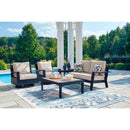  Signature Design by Ashley East Beach PCP587-821 Swivel Glider Chair with Cushion IMAGE 7
