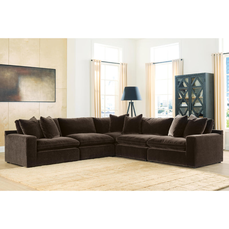 Benchcraft Maxton Heights Fabric 5 pc Sectional 6780746/6780746/678076