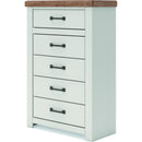  Benchcraft Savonport 5-Drawer Chest B4615-46 IMAGE 2