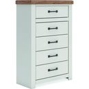  Benchcraft Savonport 5-Drawer Chest B4615-46 IMAGE 3