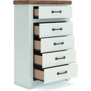  Benchcraft Savonport 5-Drawer Chest B4615-46 IMAGE 4