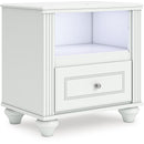  Signature Design by Ashley Kozlani 1-Drawer Nightstand PCB1819-91 IMAGE 4