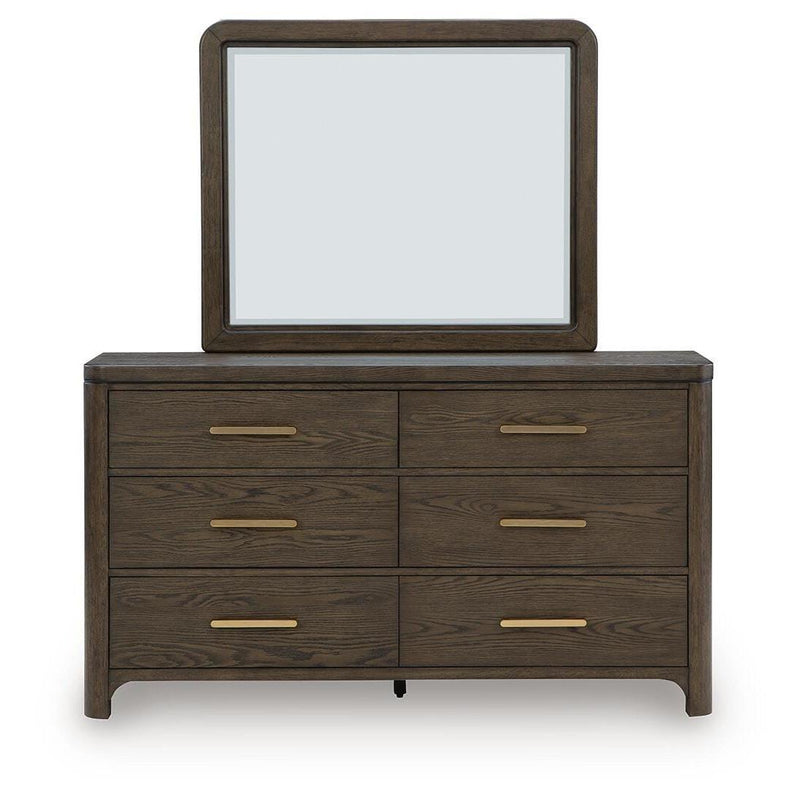 Signature Design by Ashley Radkin 6-Drawer Dresser with Mirror PCB843-31/PCB843-36