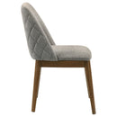  Coaster Furniture Franklin 193822 Set of 2 Upholstered Dining Side Chair - Grey IMAGE 9