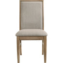  Coaster Furniture Adina 193612 Set of 2 Upholstered Dining Side Chair - Barley IMAGE 4