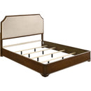  Coaster Furniture Garland 205301KE 58-inch King Panel Bed - Cream/Brown Cherry IMAGE 1