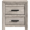  Elements International Eleanor EL700NSZS 2-Drawer Nightstand IMAGE 2