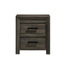 Elements International Eleanor EL400NSZS 2-Drawer Nightstand IMAGE 2