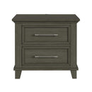  Elements International Canterbury B-13030-3-NS 2-Drawer Nightstand IMAGE 2