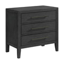  Elements International Versailles Contemporary B-3690-8-NS 3-Drawer Nightstand IMAGE 1