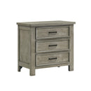  Elements International Sullivan SV300NS 3-Drawer Nightstand IMAGE 1