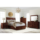  Elements International Sullivan SV600NS 3-Drawer Nightstand IMAGE 3