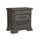  Elements International Park Ridge B-13130-8-NS 3-Drawer Nightstand IMAGE 1