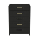  Elements International Ridgemont B-14440-8W-CH 5-Drawer Chest IMAGE 2
