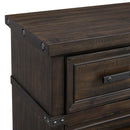  Elements International Colorado City B-13010-8-CH2 6-Drawer Door Chest IMAGE 4
