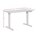  Elements International Oakland H-14280-8-DKE Adjustable Desk IMAGE 10