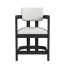  Elements International Portland D-1710-8-CST3 Arm Counter Stool IMAGE 2
