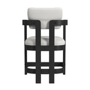  Elements International Portland D-1710-8-CST3 Arm Counter Stool IMAGE 4
