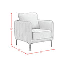  Elements International Rae U-4460-8590-100 Chair IMAGE 8
