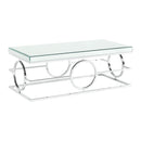  Elements International Pearl CTPL100CT Coffee Table IMAGE 1